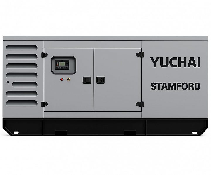 Дизельный генератор Yuchai GMP AY525 в кожухе