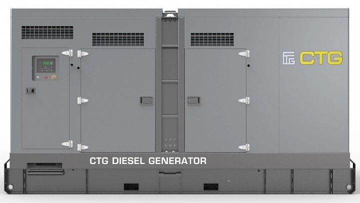 Дизельный генератор CTG 220C в кожухе