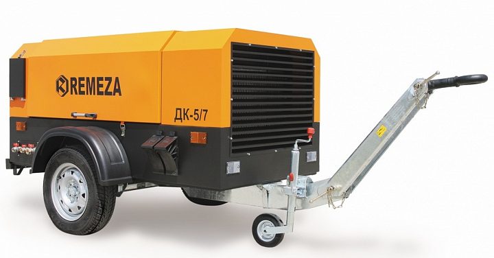 Дизельный компрессор Remeza ДК-3/7ДВ