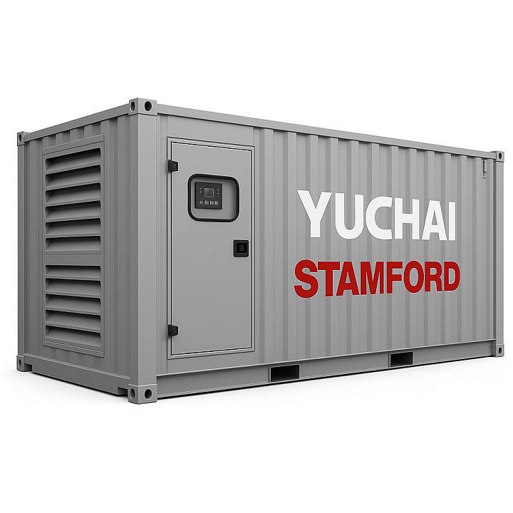 Дизельный генератор Yuchai GMP AY825 в кожухе