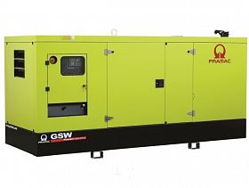 Дизельный генератор Pramac GSW200P в кожухе — фото 1