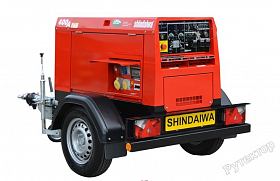 Сварочный генератор Shindaiwa DGW400DMK-S1 — фото 9