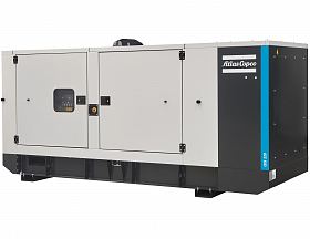 Дизельный генератор Atlas Copco QIS 220 в кожухе с АВР — фото 1