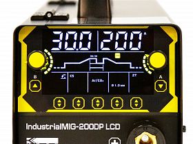 Полуавтомат КЕДР IndustrialMIG-200DP LCD (230В, 30-200А) — фото 3
