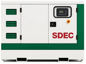 Дизельный генератор SDEC GMP 28SD в кожухе — фото 1
