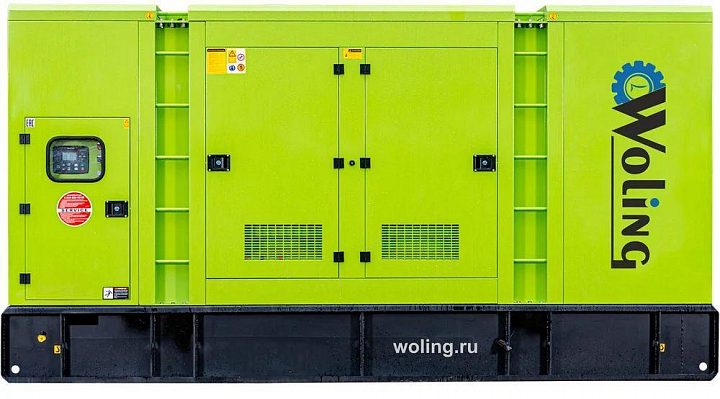 Дизельный генератор Woling GMP АД750 в кожухе