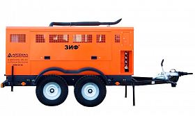 Дизельный компрессор ЗИФ ПВ-26/1,6 на шасси — фото 2