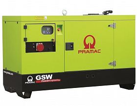 Дизельный генератор Pramac GSW 22 Y  AUTO в кожухе — фото 1